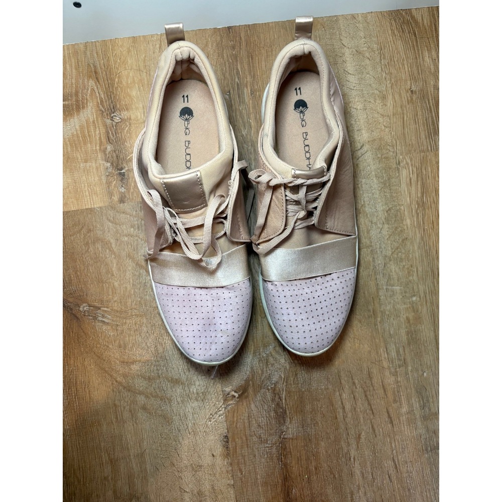 Big Buddha Womens Pink Athletic Casual Shoes Sneakers‎ Size 11 - Picture 4 of 6